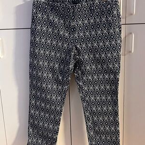 Poppy & Posh Blue and Black print